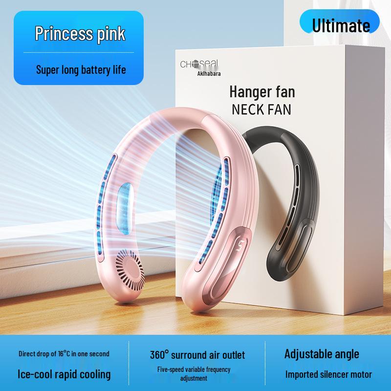 USB Rechargeable Silent Neck-Mounted Mini Fan with Long Battery Life for Students and Sports 195x175x58mm
USB Rechargeable Silent Neck-Mounted Mini Fan with Long Battery Life for Students and Sports 195x175x58mm