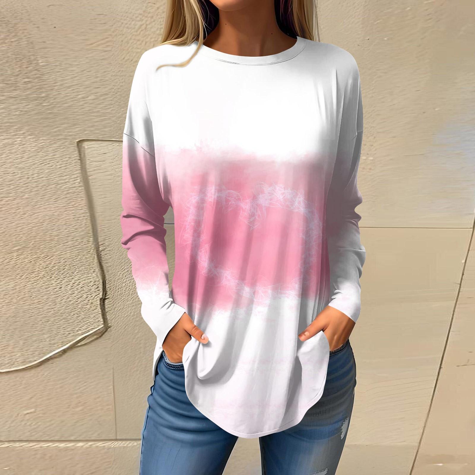 Women s Loose Round Neck Love Valentine s Day Printed Long Sleeved T-shirt Top Pullover
Women s Loose Round Neck Love Valentine s Day Printed Long Sleeved T-shirt Top Pullover