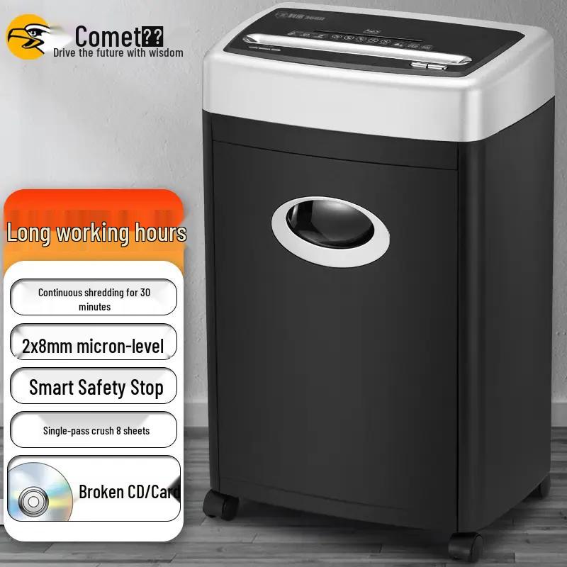 Comet Commercial High-Security Paper Shredder CN plug (adapter included)
Comet Commercial High-Security Paper Shredder CN plug (adapter included)