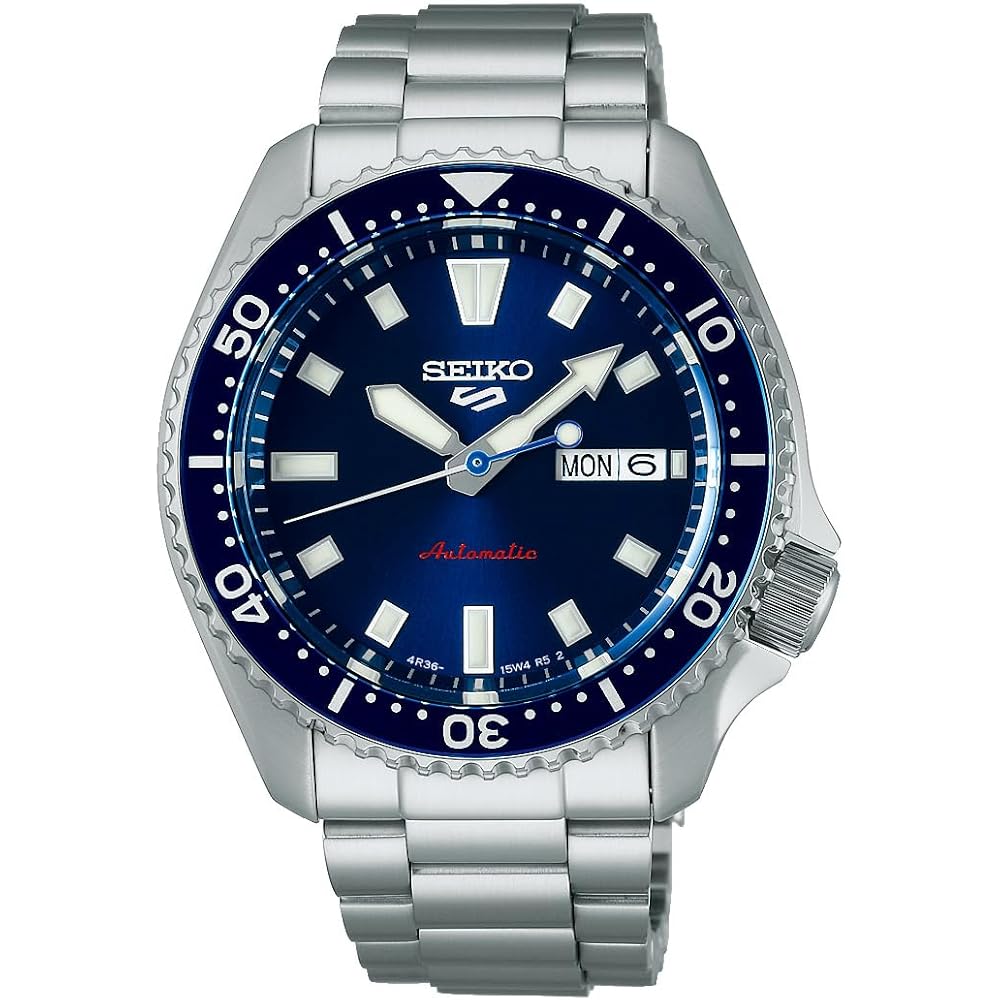 Seiko 5 Sports Automatic Men s Watch Stainless Steel Case Luminous Hands Silver Blue
Seiko 5 Sports Automatic Men s Watch Stainless Steel Case Luminous Hands Silver Blue