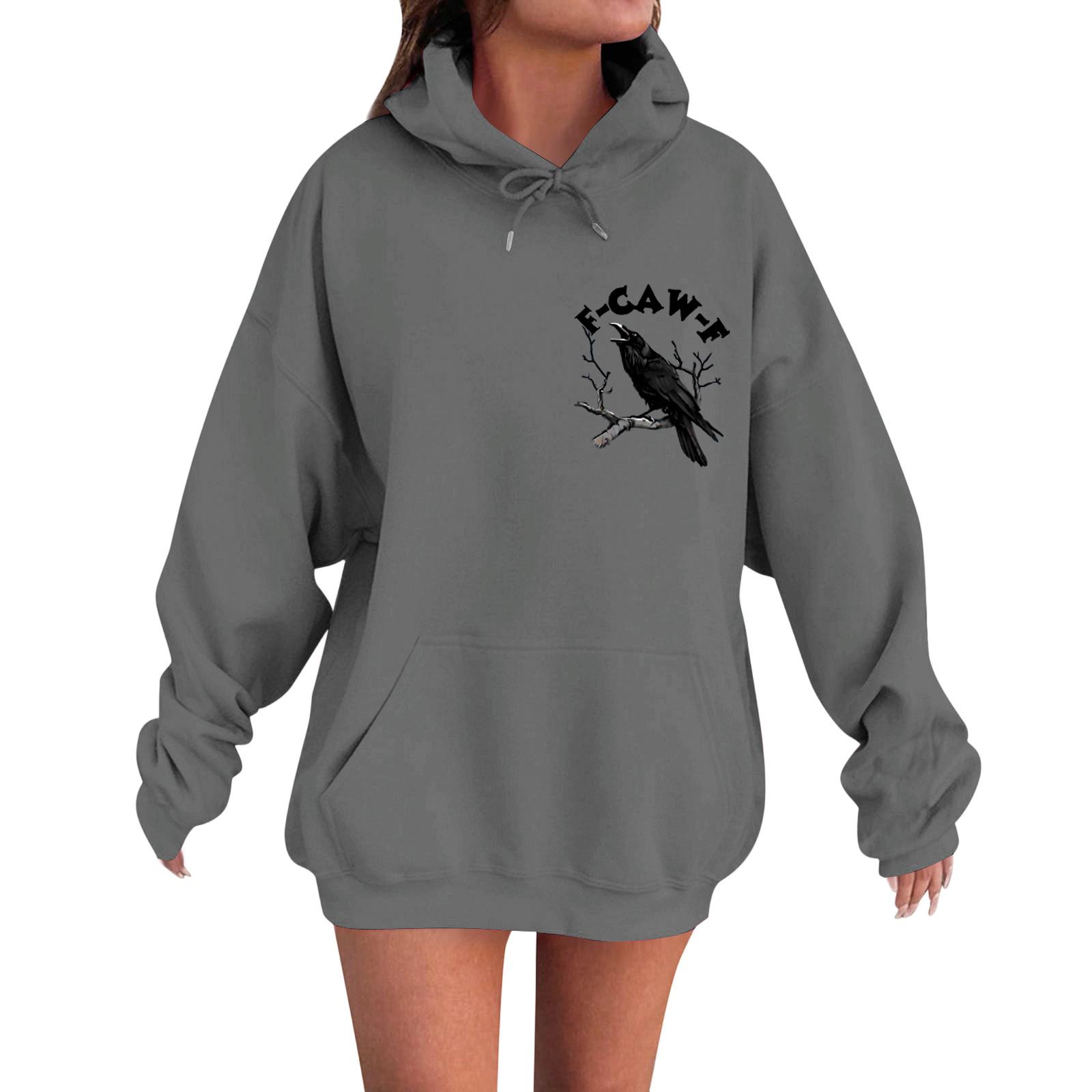 Women s Fashion Casual Long Sleeve Loose Printed Sweatshirt M
Women s Fashion Casual Long Sleeve Loose Printed Sweatshirt M