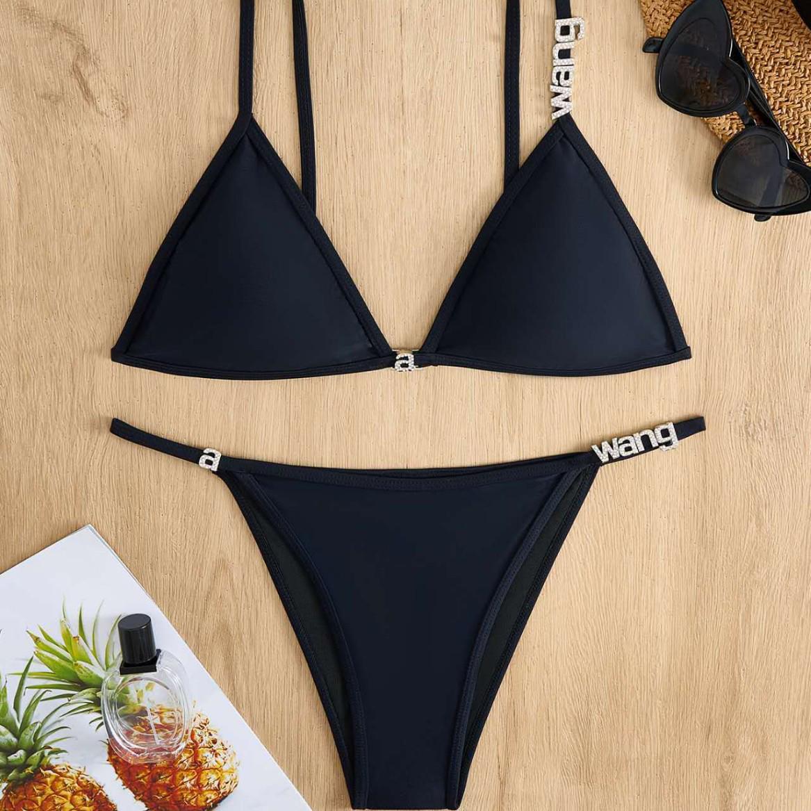 Women s Solid Color Diamond Bikini: European & American Sexy Triangle Swimwear Extra Large чорний
Women s Solid Color Diamond Bikini: European & American Sexy Triangle Swimwear Extra Large чорний