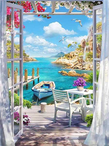Алмазная картина мозаика морской горный пейзаж полная квадратная круглая вышивка оконный пейзаж украшение дома Full Round 20x30CM
Алмазная картина мозаика морской горный пейзаж полная квадратная круглая вышивка оконный пейзаж украшение дома Full Round 20x30CM