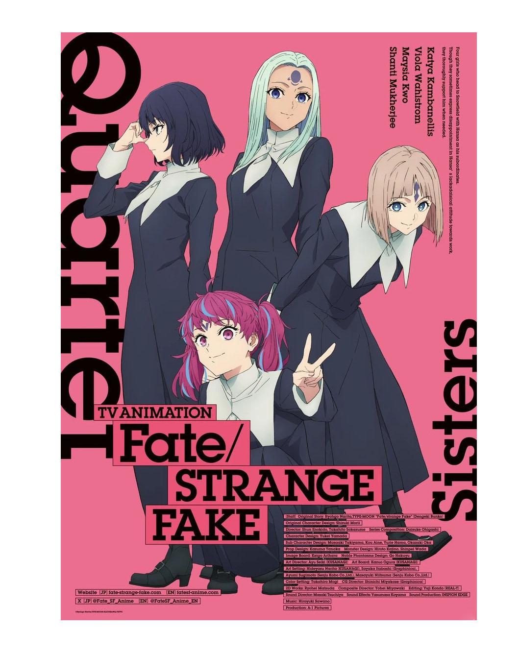 Тканевое панно Fatestrange Fake Quartet Sisters Аниме Розовый фон Настенный арт-постер Манга Арт-панно для спальни Комнаты отаку 74x94cm(29x37in)
Тканевое панно Fatestrange Fake Quartet Sisters Аниме Розовый фон Настенный арт-постер Манга Арт-панно для спальни Комнаты отаку 74x94cm(29x37in)