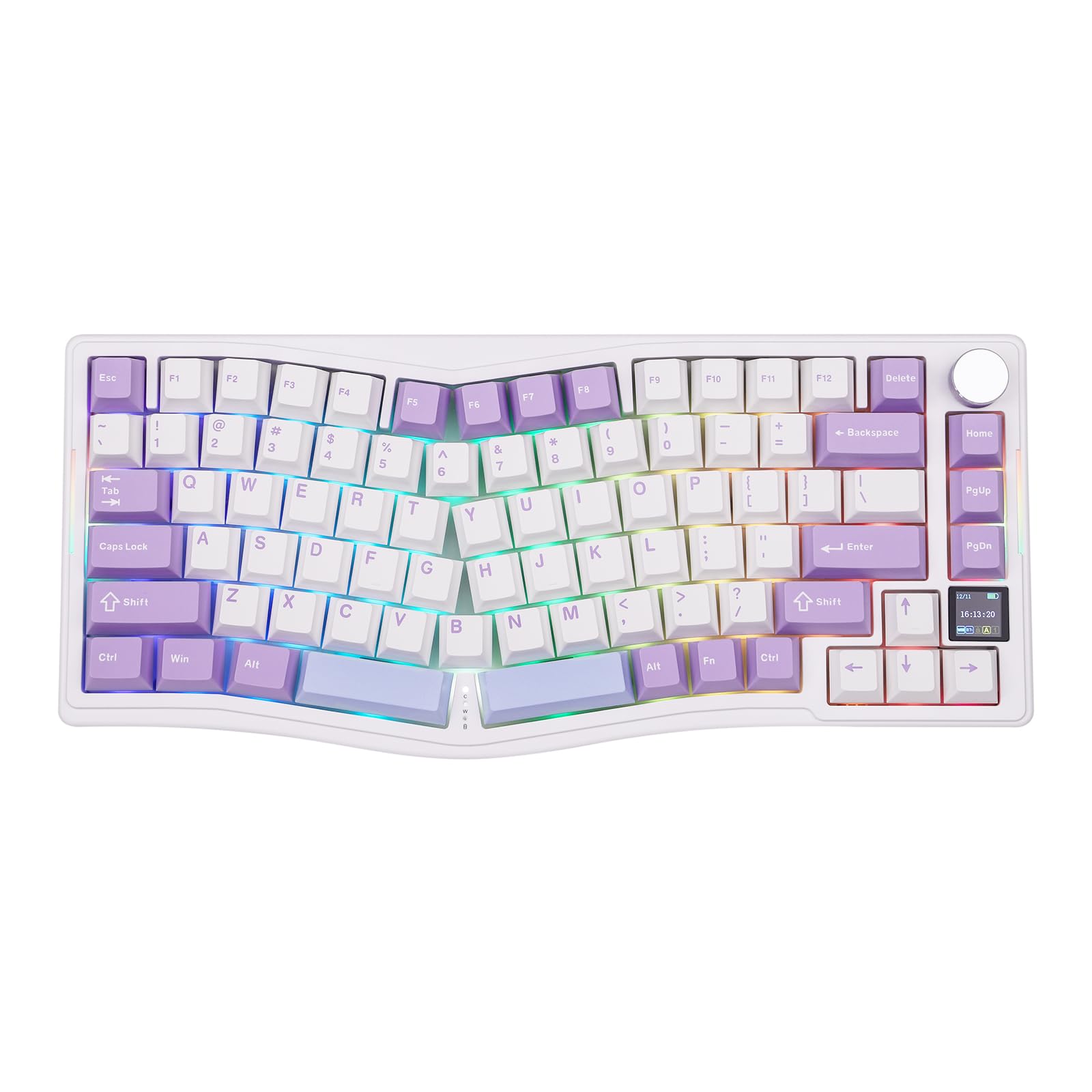 MechLands AJAZZ AKS075 Wireless Gaming Keyboard Hot Swap Gasket Mechanical Keyboard 75% Alice Keyboard with 0.85 TFT Screen BT5.12.4GHzUSB-C 5000mAh
MechLands AJAZZ AKS075 Wireless Gaming Keyboard Hot Swap Gasket Mechanical Keyboard 75% Alice Keyboard with 0.85 TFT Screen BT5.12.4GHzUSB-C 5000mAh