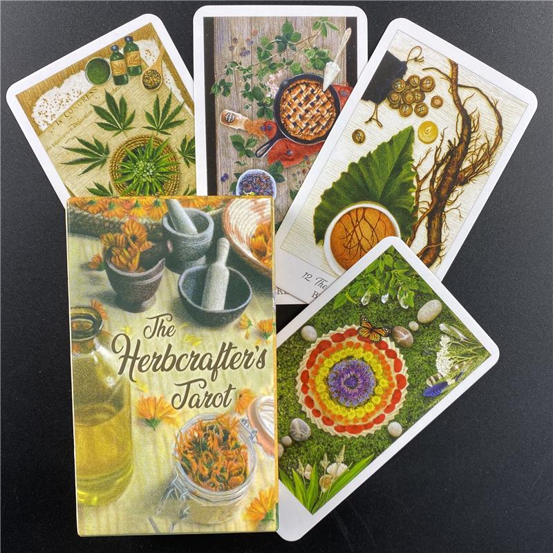 Английская версия The Herbcrafter s Колода Таро Игровая доска Oracle Cards Famlily Party Playing
Английская версия The Herbcrafter s Колода Таро Игровая доска Oracle Cards Famlily Party Playing