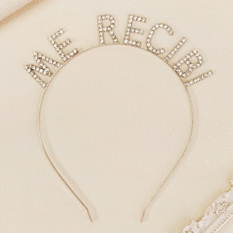 Christmas Party Headband Spanish New Performance Headwear Bar Event Rhinestone Letter Hair Accessories
Christmas Party Headband Spanish New Performance Headwear Bar Event Rhinestone Letter Hair Accessories