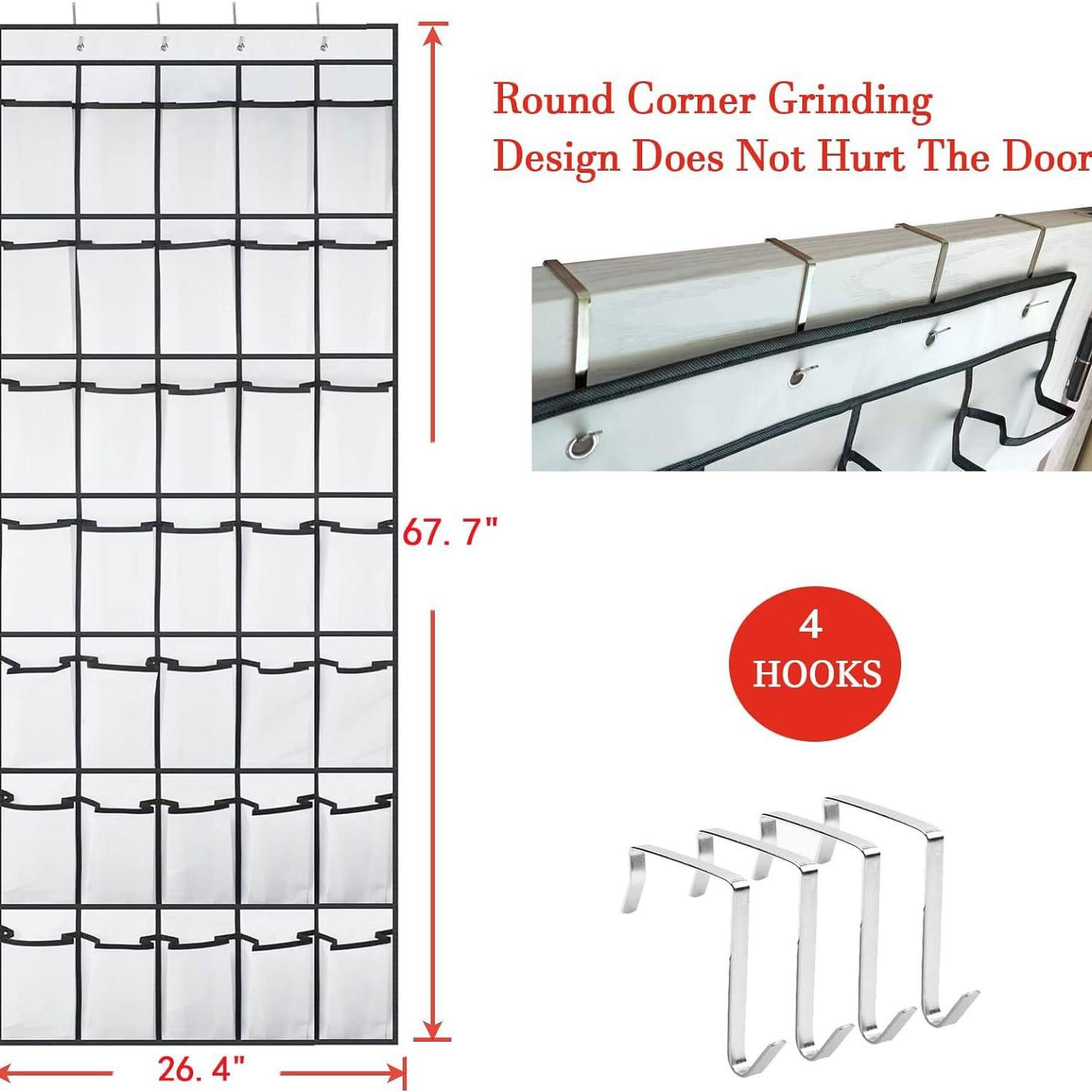 Подвесной органайзер для хранения с 35 карманами, крепящийся на дверь, для нижнего белья и мелочей
Подвесной органайзер для хранения с 35 карманами, крепящийся на дверь, для нижнего белья и мелочей