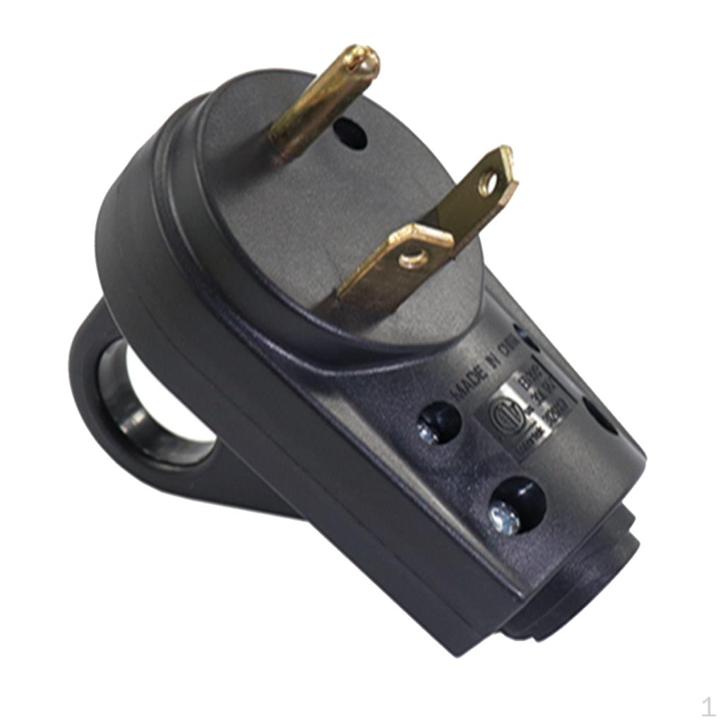 RV Replacement Male Plug With Easy Unplug Design Heavy Duty Rubber
RV Replacement Male Plug With Easy Unplug Design Heavy Duty Rubber