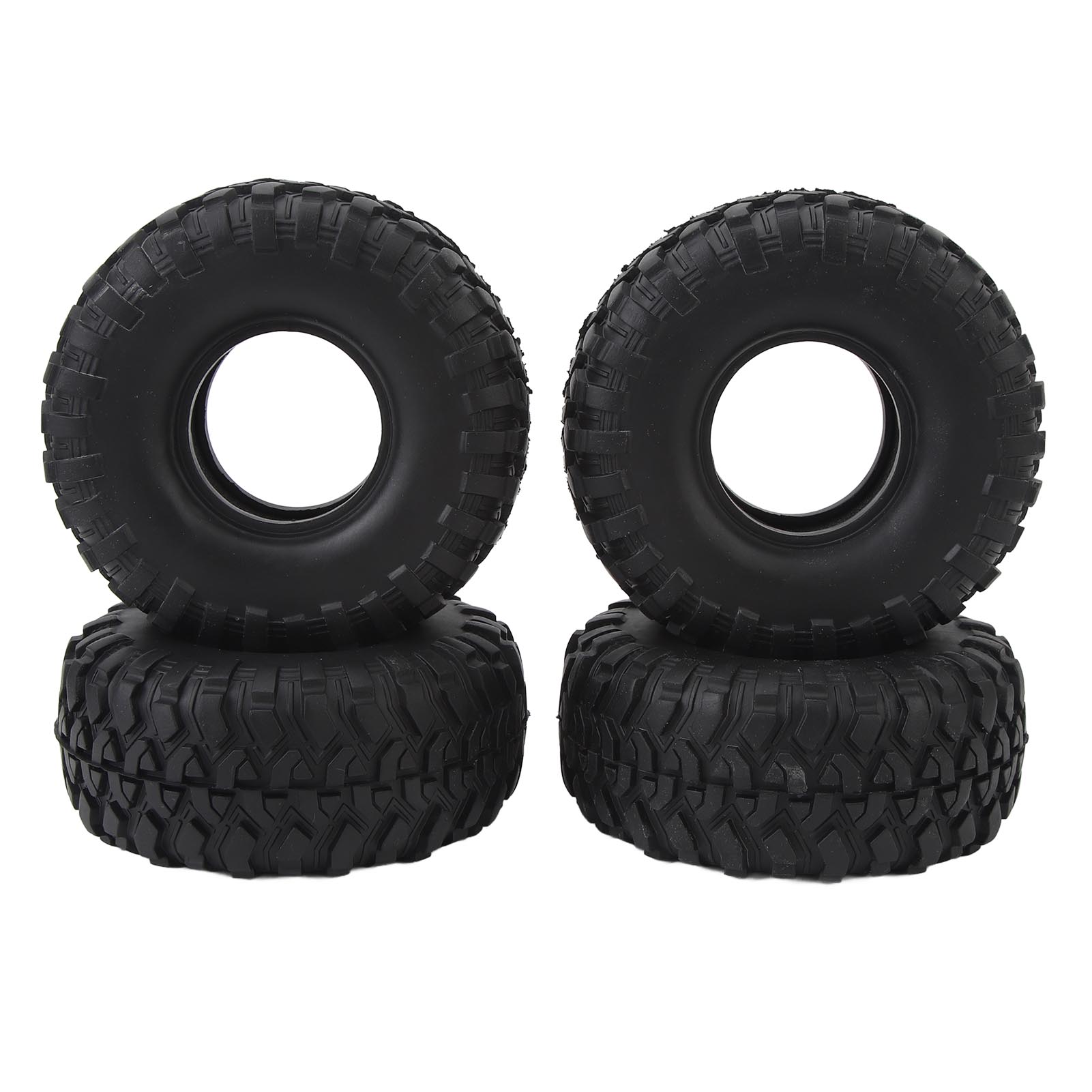 4pcs RC Car Tires Rubber Uneven Texture Crawler Tires Replacement for 1 10 RC Car Black
4pcs RC Car Tires Rubber Uneven Texture Crawler Tires Replacement for 1 10 RC Car Black