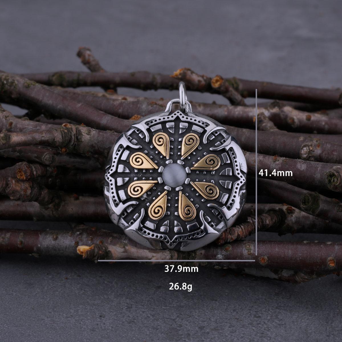 Stainless Steel Never Fade Road Sign Compass Viking Necklace Men s Rune Amulet Hip Hop Retro Pendant Scandinavian Jewelry Gift
Stainless Steel Never Fade Road Sign Compass Viking Necklace Men s Rune Amulet Hip Hop Retro Pendant Scandinavian Jewelry Gift