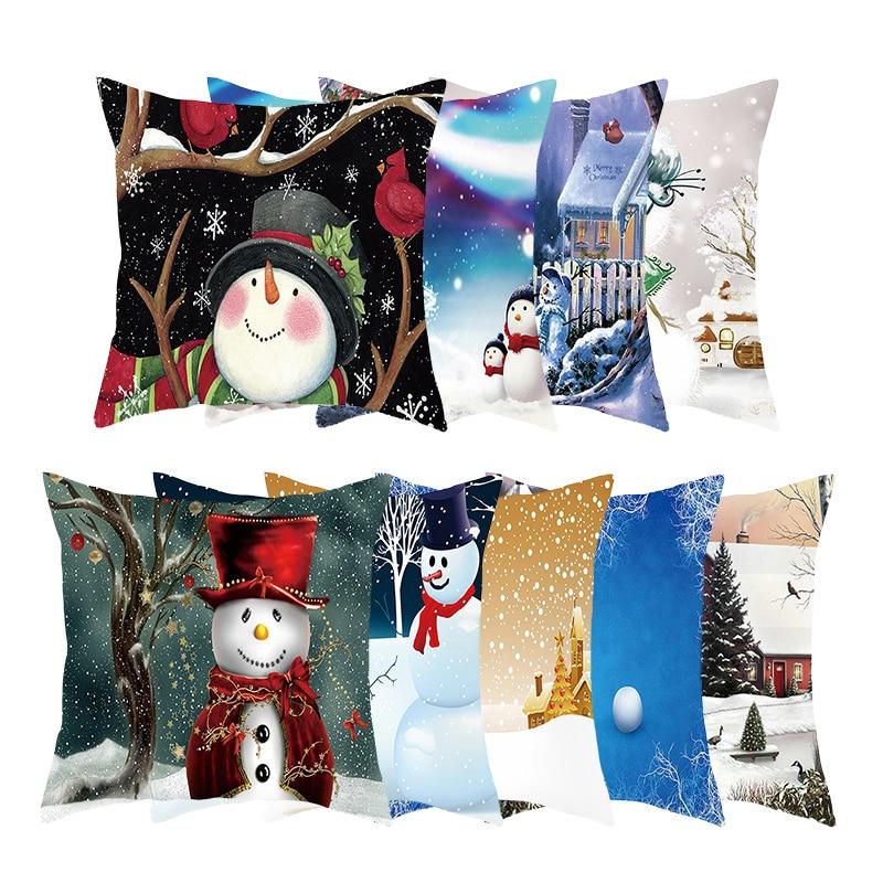 Pillowcase Home Decoration Merry Christmas Decorative Pillowcase Christmas Cartoon Santa Claus Elk Pillowcase
Pillowcase Home Decoration Merry Christmas Decorative Pillowcase Christmas Cartoon Santa Claus Elk Pillowcase
