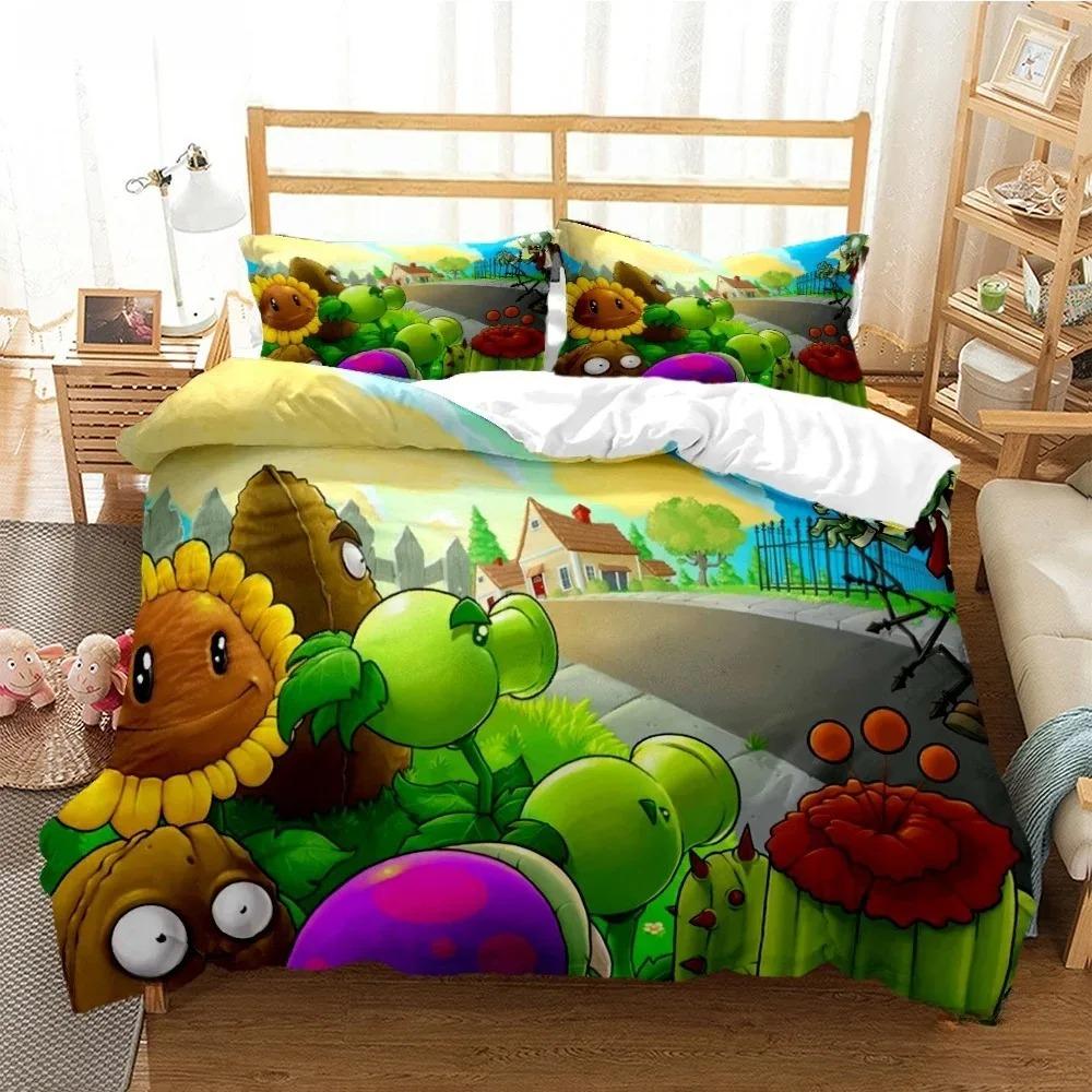Plants Vs ZombieBedding Sets Zombie US/Europe/UK Size Quilt Cartoon Bed Cover Duvet Cover Pillow Case 2-3Pieces Sets Adult Boys 135x200cm
Plants Vs ZombieBedding Sets Zombie US/Europe/UK Size Quilt Cartoon Bed Cover Duvet Cover Pillow Case 2-3Pieces Sets Adult Boys 135x200cm