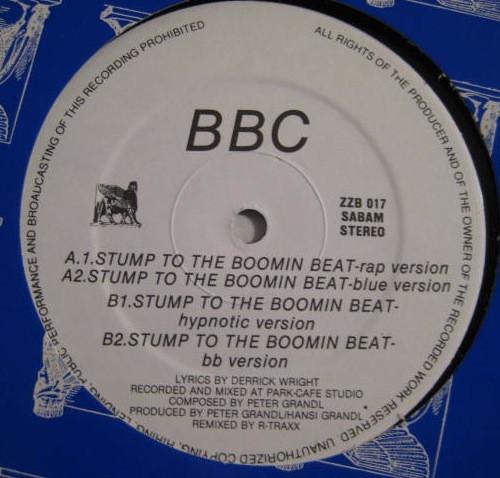12inch Record B.B.C. - Stump To The Boomin Beat ZZB017 Zazaboem 1993 Belgium Dance & Electronica Used
12inch Record B.B.C. - Stump To The Boomin Beat ZZB017 Zazaboem 1993 Belgium Dance & Electronica Used