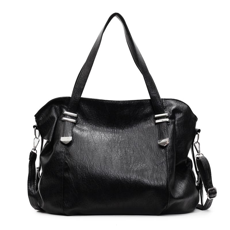 Large Capacity Shoulder Bags for Women Large Shopper Bag Solid Color Soft Leather Crossbody Handbag Ladies Retro Travel Tote Sac чёрный
Large Capacity Shoulder Bags for Women Large Shopper Bag Solid Color Soft Leather Crossbody Handbag Ladies Retro Travel Tote Sac чёрный