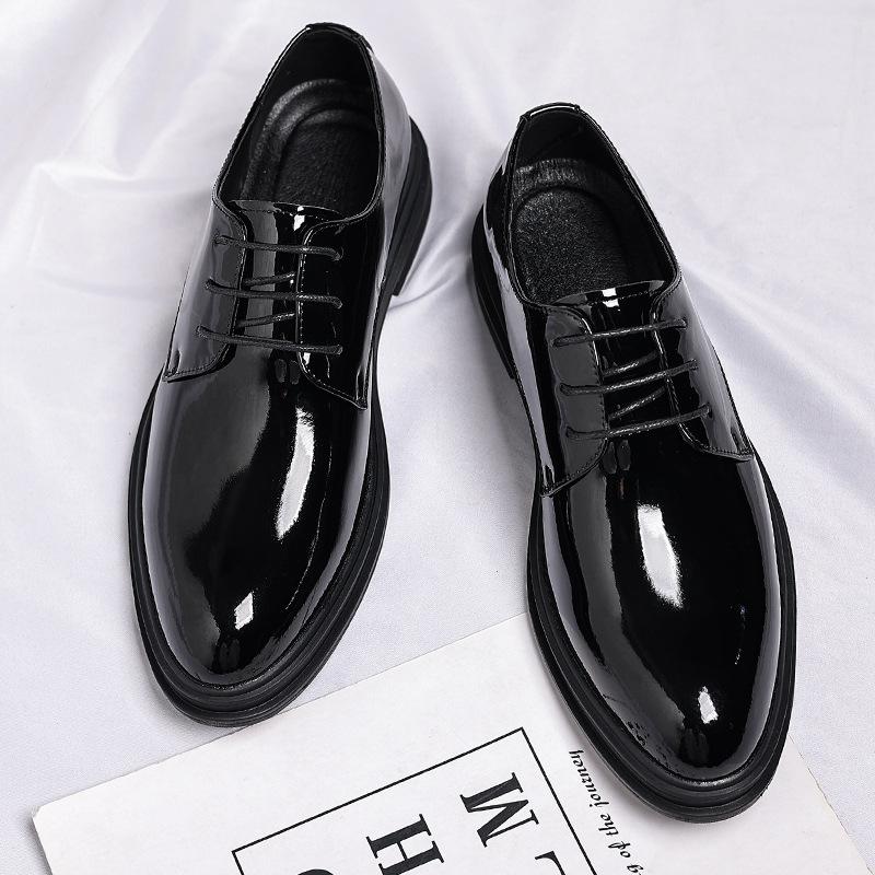 Inner heightening leather shoes men s new glossy dress bright leather heightening cm shoes pointed groom wedding shoes 37
Inner heightening leather shoes men s new glossy dress bright leather heightening cm shoes pointed groom wedding shoes 37
