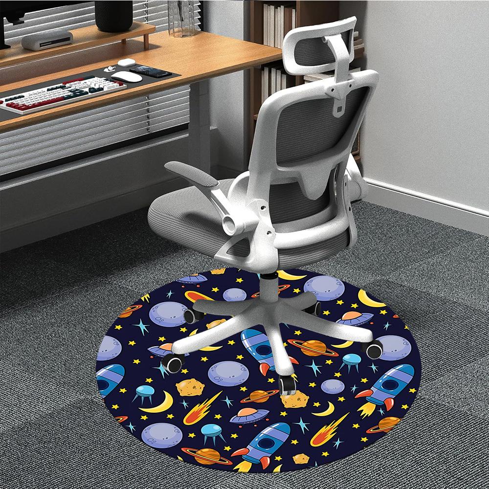 1pc Space Adventure Pattern Chair Carpet for Office Machine Washable Rug for Office, Good Gift for Family or Friends yy251225182 80cm by 80cm
1pc Space Adventure Pattern Chair Carpet for Office Machine Washable Rug for Office, Good Gift for Family or Friends yy251225182 80cm by 80cm
