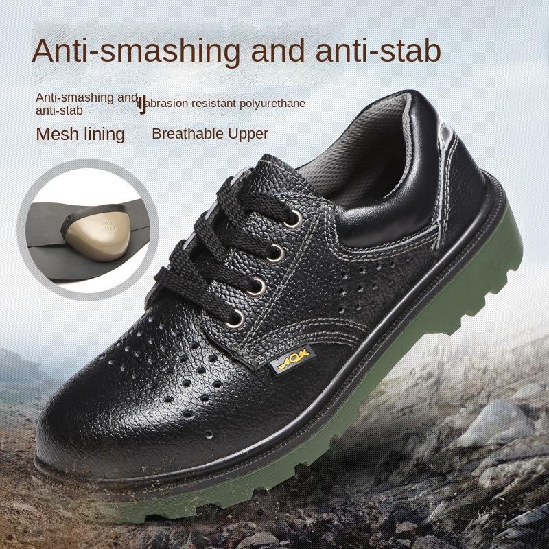 Обувь по страхованию труда, устойчивая к проколам, маслостойкая, кислотостойкая и щелочестойкая, легкая и износостойкая рабочая обувь из воловьей кожи 46
Обувь по страхованию труда, устойчивая к проколам, маслостойкая, кислотостойкая и щелочестойкая, легкая и износостойкая рабочая обувь из воловьей кожи 46