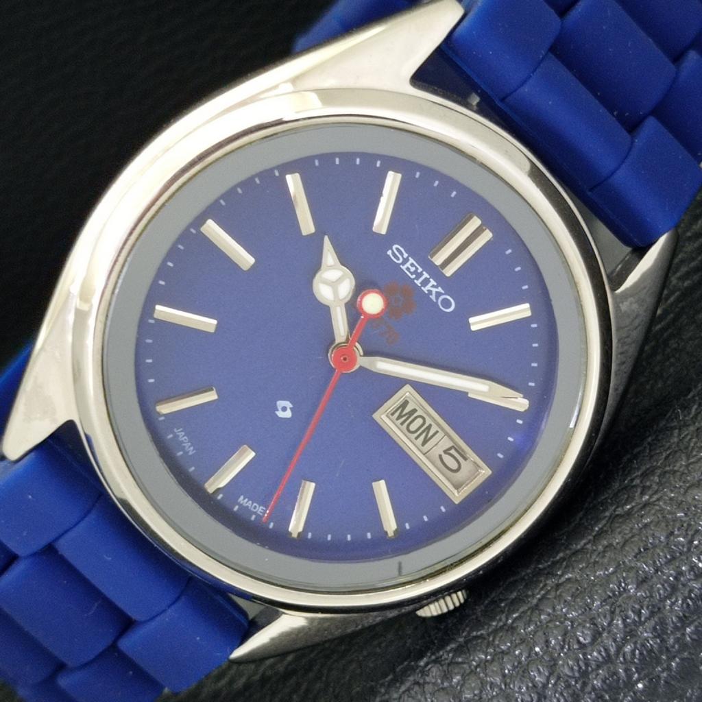 Б/У винтажные мужские часы SEIKO EXPO 70 AUTOMATIC 7009A из Японии с синим циферблатом a433840-2 R119-a433840
Б/У винтажные мужские часы SEIKO EXPO 70 AUTOMATIC 7009A из Японии с синим циферблатом a433840-2 R119-a433840