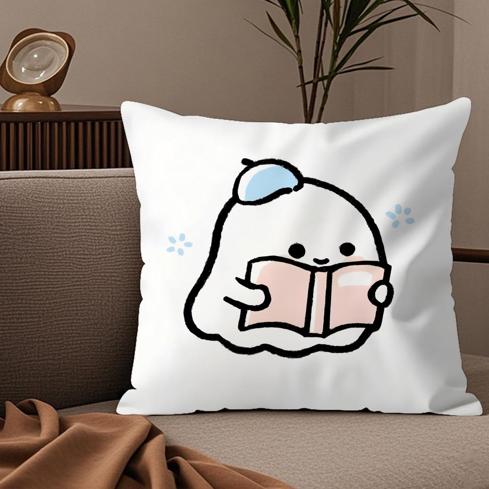 Cute Ghost Pillow Case Silky Elegant Comfort Sofa Bed Invisible Zipper 30cmx30cm
Cute Ghost Pillow Case Silky Elegant Comfort Sofa Bed Invisible Zipper 30cmx30cm