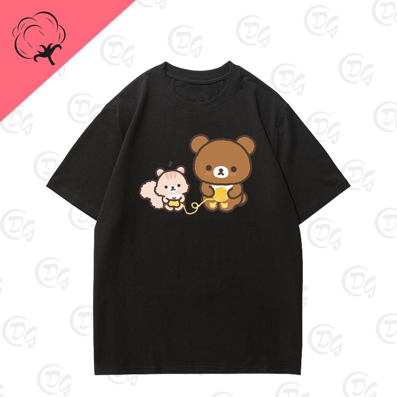 Cartoon Anime Rilakkuma T Shirt Couple Clothes Novelty Trend Women Printed Tee 100cotton Short Sleeve Graphic T Shirts 3XL
Cartoon Anime Rilakkuma T Shirt Couple Clothes Novelty Trend Women Printed Tee 100cotton Short Sleeve Graphic T Shirts 3XL