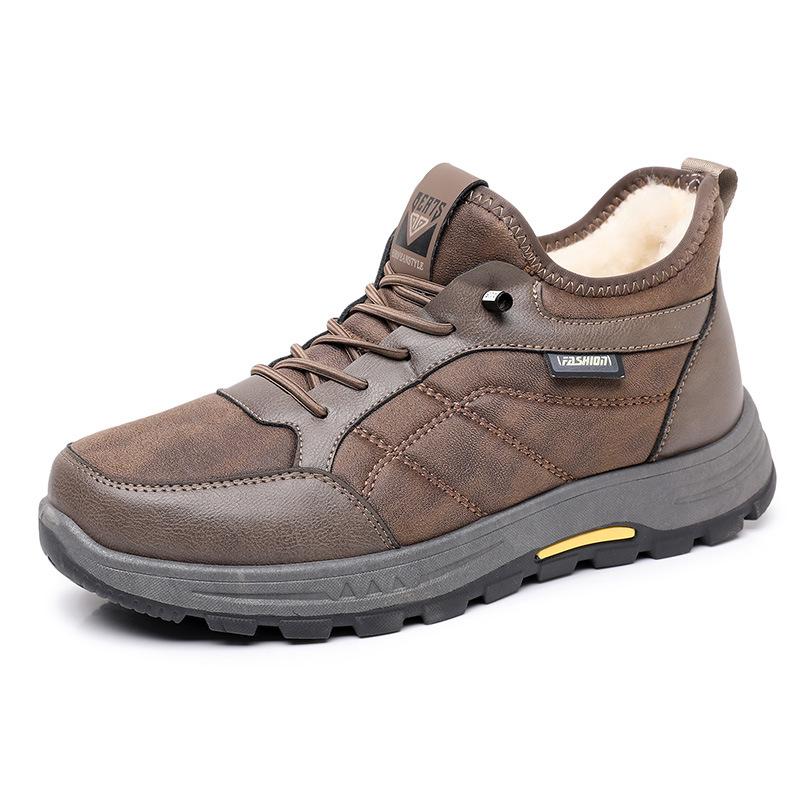 Мужские зимние теплые ботинки большого размера на мягкой подошве с мехом, ботильоны до щиколотки с подкладкой из шерсти, нескользящие спортивные хлопковые ботинки для пеших прогулок 39
Мужские зимние теплые ботинки большого размера на мягкой подошве с мехом, ботильоны до щиколотки с подкладкой из шерсти, нескользящие спортивные хлопковые ботинки для пеших прогулок 39