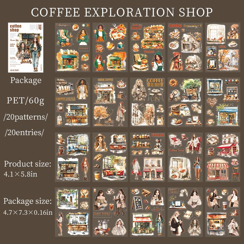 20 sheets girls life theme stickers DIY collage decorative paper Scrapbooking Material handmade Junk Journal Supplies
20 sheets girls life theme stickers DIY collage decorative paper Scrapbooking Material handmade Junk Journal Supplies