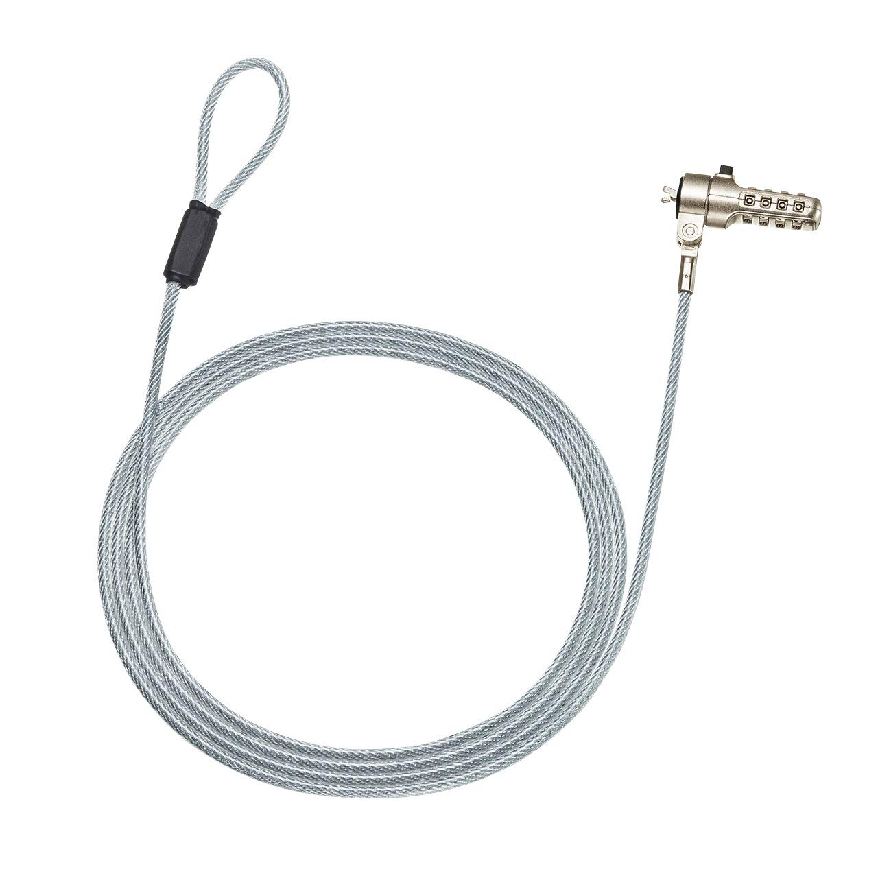 Sanwa Supply Dial Security Wire Lock Noble Wedge Длина провода Диаметр (для слота) 2м/Провод 4,4мм SLE-36S
Sanwa Supply Dial Security Wire Lock Noble Wedge Длина провода Диаметр (для слота) 2м/Провод 4,4мм SLE-36S