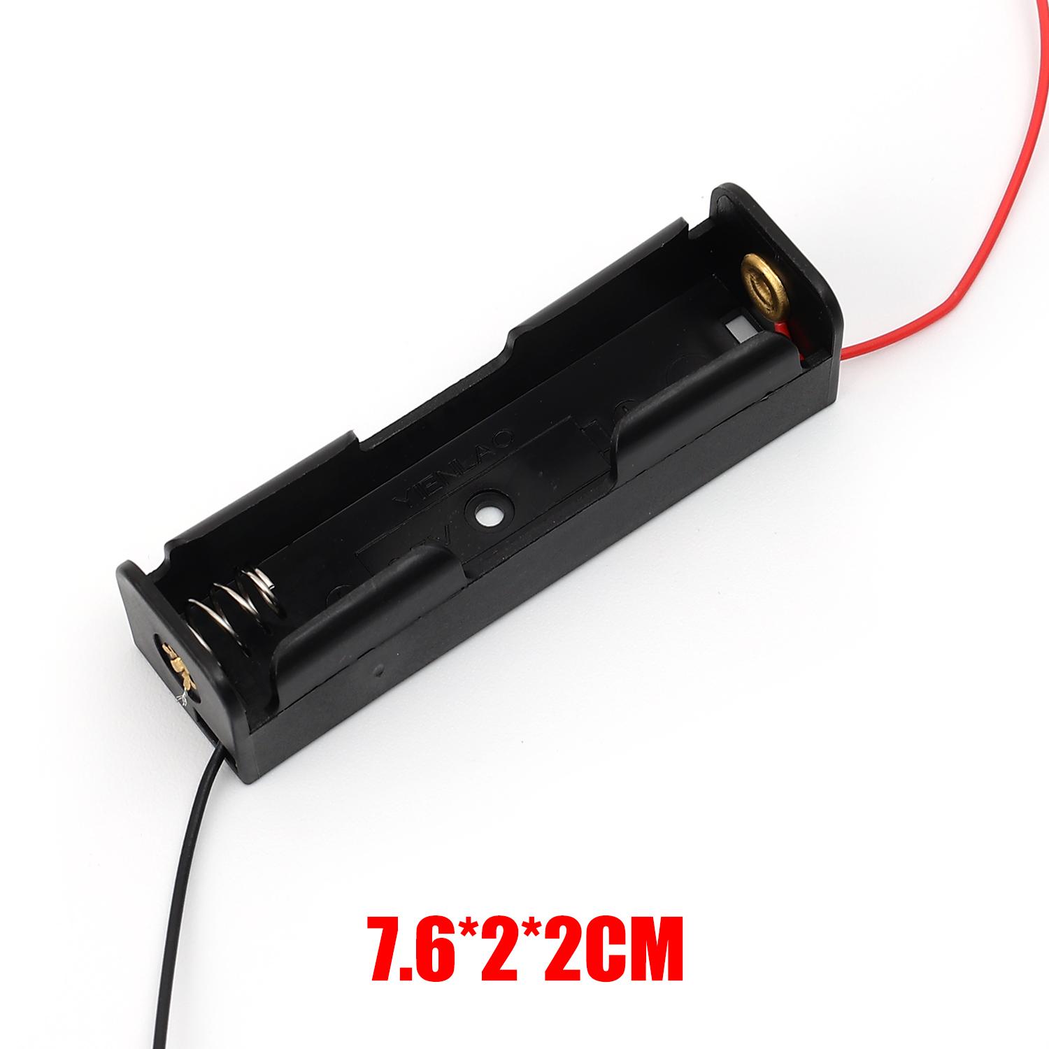 1/3pcs Black Storage Box Case for 1x 2x 3x 4x18650 Battery Holder Case Power Bank 18650 Battery Holder Plastic Battery Holder 1PC
1/3pcs Black Storage Box Case for 1x 2x 3x 4x18650 Battery Holder Case Power Bank 18650 Battery Holder Plastic Battery Holder 1PC