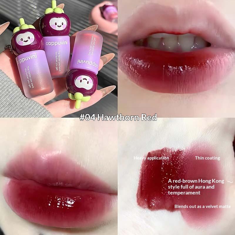 Cappuvini Matte Shimmer Lip Mud Air Dimming Velvet Mist Rose Red Lipstick Lift Long-Lasting Waterproof Non-Stick Cup Soft Makeup 4
Cappuvini Matte Shimmer Lip Mud Air Dimming Velvet Mist Rose Red Lipstick Lift Long-Lasting Waterproof Non-Stick Cup Soft Makeup 4