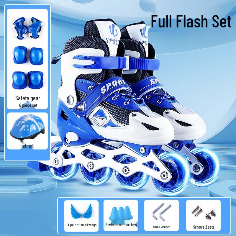 Регулируемый набор роликовых и ледовых коньков для детей и взрослых M (Adjustable, Fits Size 33-37)
Регулируемый набор роликовых и ледовых коньков для детей и взрослых M (Adjustable, Fits Size 33-37)