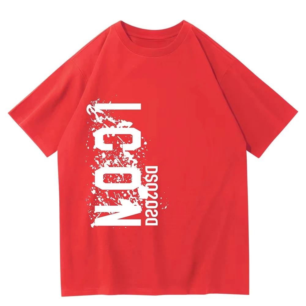 2026 New Highquality Printed Tshirt Fashion Trend Mens And Womens Same Comfortable Loose Cotton Shortsleeved Tshirt 4XL
2026 New Highquality Printed Tshirt Fashion Trend Mens And Womens Same Comfortable Loose Cotton Shortsleeved Tshirt 4XL