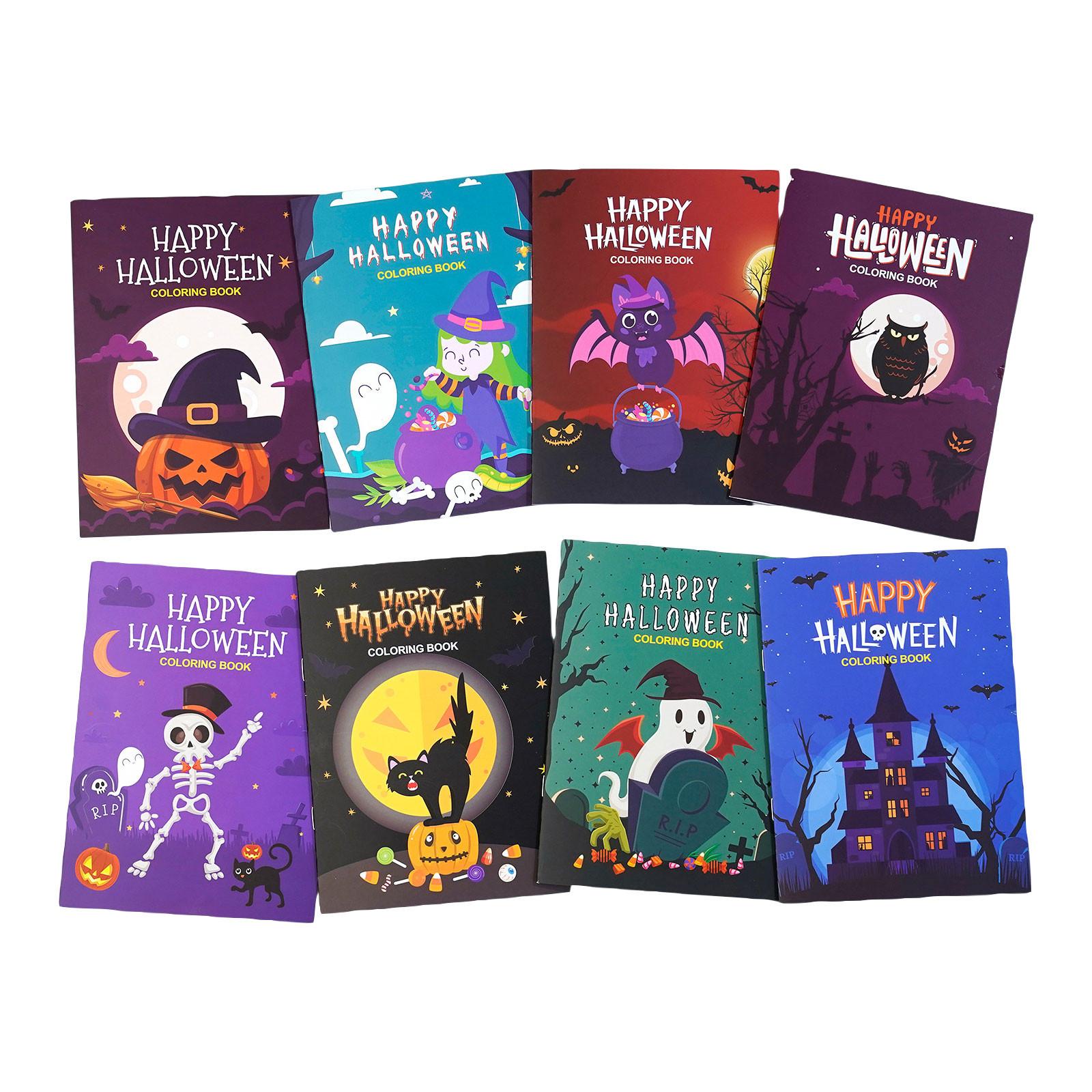 Раскраска на Хэллоуин, расписанная вручную, лучший подарок для детей One Size
Раскраска на Хэллоуин, расписанная вручную, лучший подарок для детей One Size