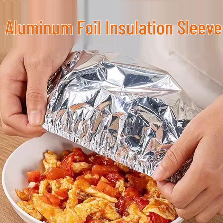Скидка для новичков: Изоляционный чехол из пищевой алюминиевой фольги для кухни
Скидка для новичков: Изоляционный чехол из пищевой алюминиевой фольги для кухни