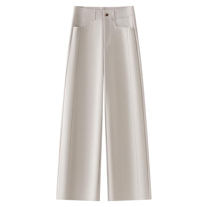 Women s 2025 Beige Wide-Leg High-Waisted Slimming Pants - Spring & Autumn Casual Straight-Leg Trousers M
Women s 2025 Beige Wide-Leg High-Waisted Slimming Pants - Spring & Autumn Casual Straight-Leg Trousers M