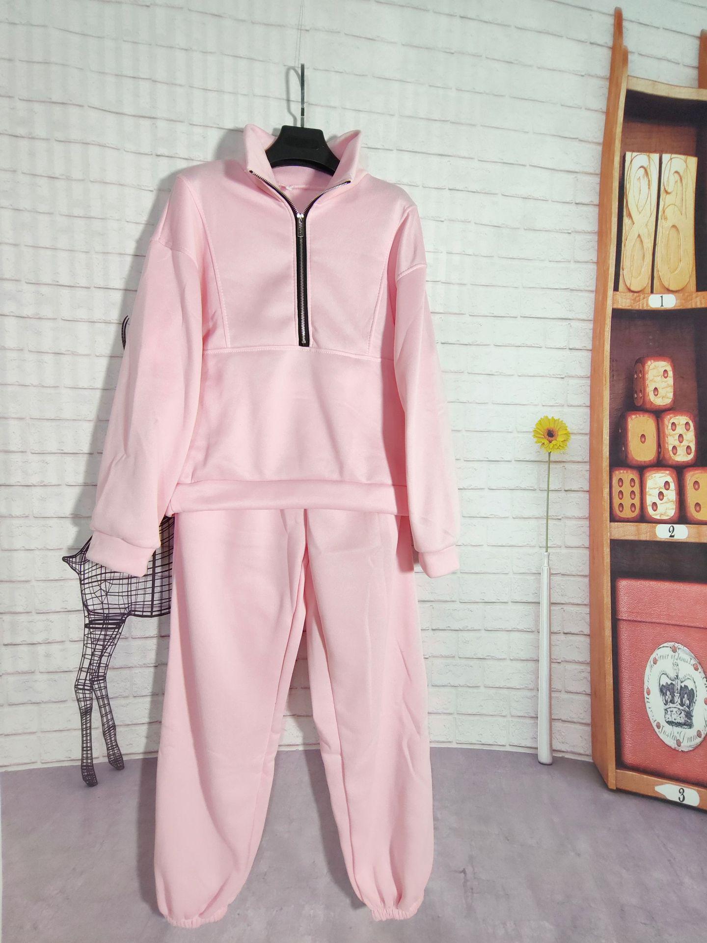 Женский флисовый костюм-двойка из свитера осень/зима 2023 г.: Европейская и американская уличная мода 6XL розовый
Женский флисовый костюм-двойка из свитера осень/зима 2023 г.: Европейская и американская уличная мода 6XL розовый