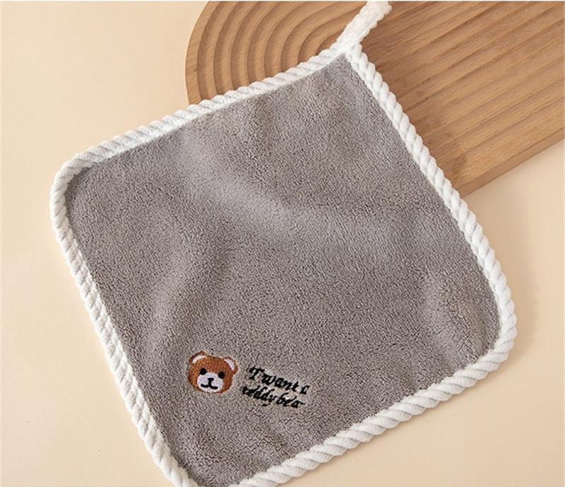 1Pc 25x25cm Cartoon Animal Embroidery Coral Fleece Super Soft Absorbent Baby Child Face Hand Towel With Loop 25x25cm
1Pc 25x25cm Cartoon Animal Embroidery Coral Fleece Super Soft Absorbent Baby Child Face Hand Towel With Loop 25x25cm