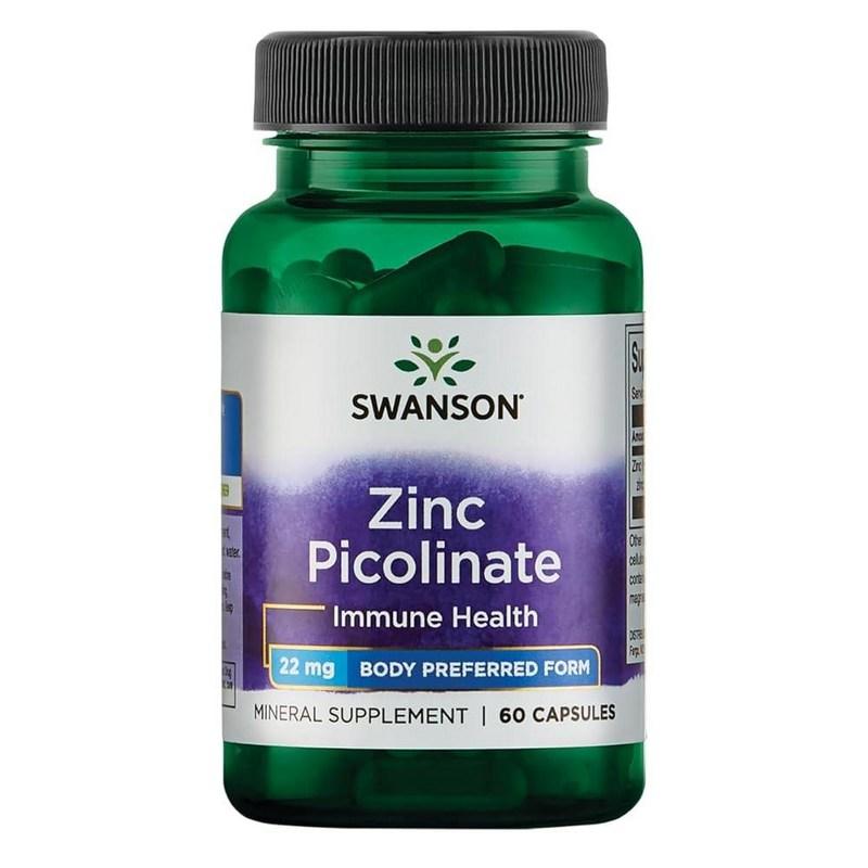 Swanson Zinc Picolinate - Mineral Supplement to Promote Prostate Health Vision Health and Immune Support 60 Capsules, 22 mg Each, 60 Tablets, 1 Count
Swanson Zinc Picolinate - Mineral Supplement to Promote Prostate Health Vision Health and Immune Support 60 Capsules, 22 mg Each, 60 Tablets, 1 Count
