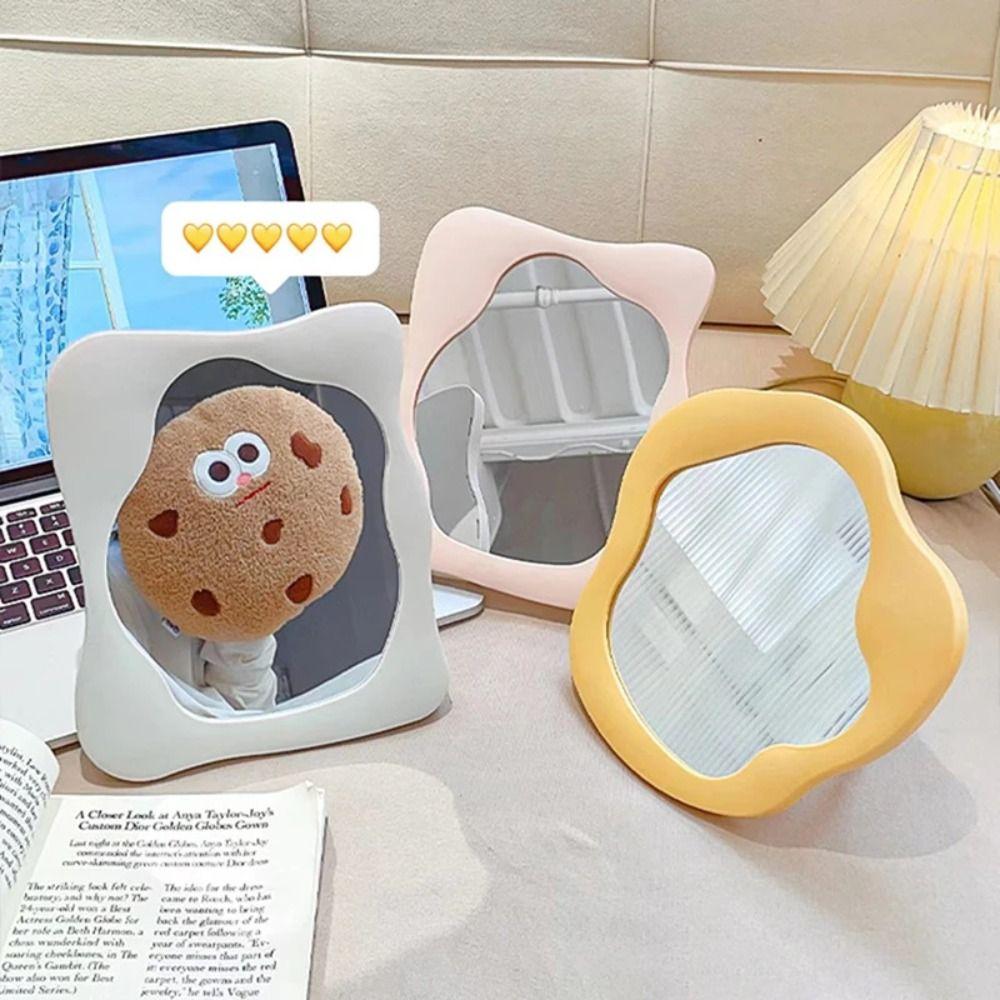 Hd Mirror Irregular Makeup Mirrors Irregular Vanity Mirror Cute Cosmetic Mirror Dormitory Yellow-Square
Hd Mirror Irregular Makeup Mirrors Irregular Vanity Mirror Cute Cosmetic Mirror Dormitory Yellow-Square