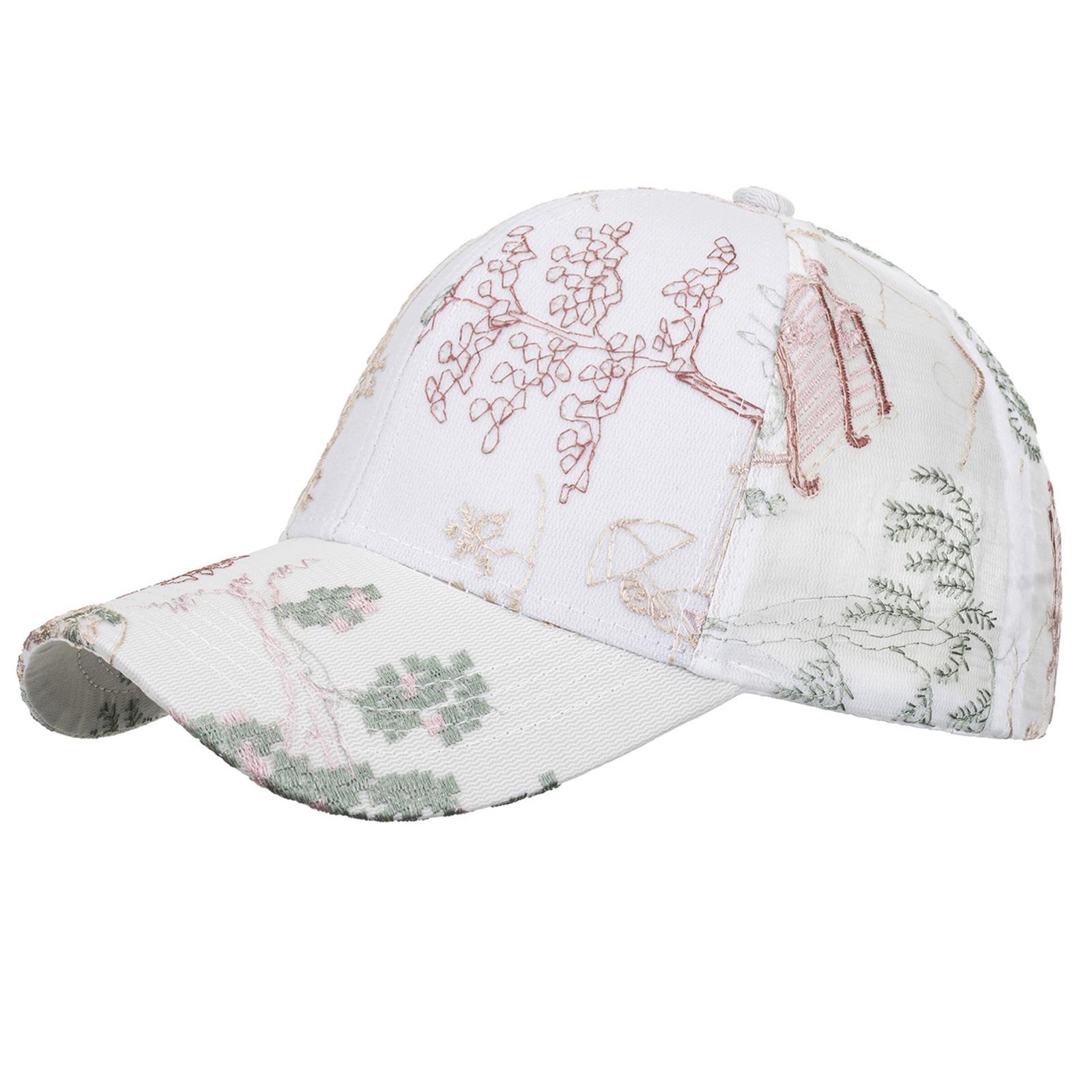Woman Girl Baseball Hat with Embroidery Floral Adult Breathable Visors Hat Gathering Teen Sunproof Hat for Travel белый
Woman Girl Baseball Hat with Embroidery Floral Adult Breathable Visors Hat Gathering Teen Sunproof Hat for Travel белый