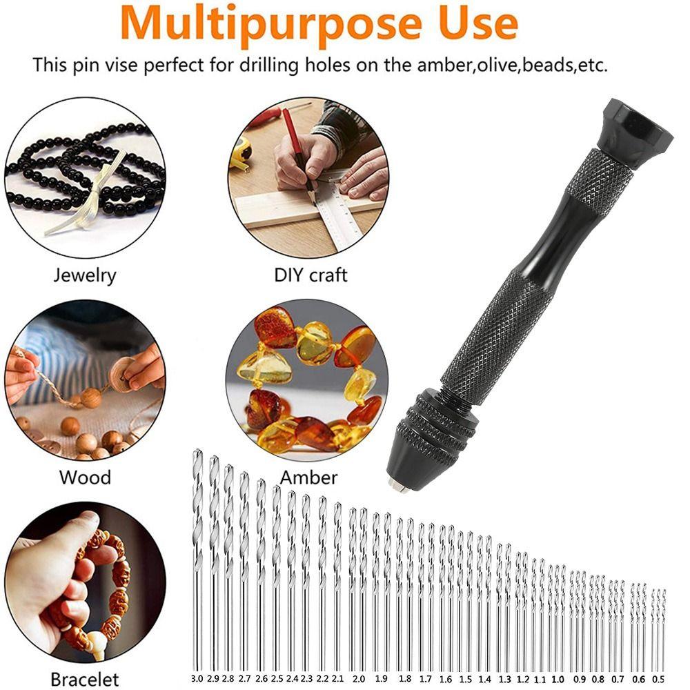 49PCS Hand-carving Portable Practical Twist Drill Bit DIY Tool Mold Drilling Hand Model Craft
49PCS Hand-carving Portable Practical Twist Drill Bit DIY Tool Mold Drilling Hand Model Craft