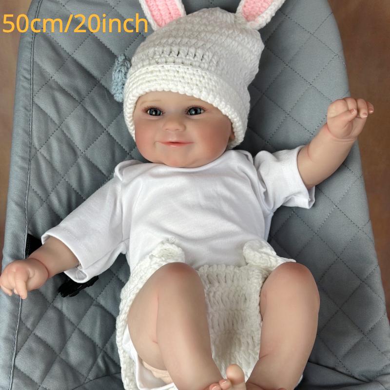 BZDOLL Two Versions 50cm/60cm Maddie Baby Reborn Dolls with 3D-painting Skin and Blood Vessels, Realistic Soft vinyl Newborn Girl Toy with Cloth Body 50cm/20inch
BZDOLL Two Versions 50cm/60cm Maddie Baby Reborn Dolls with 3D-painting Skin and Blood Vessels, Realistic Soft vinyl Newborn Girl Toy with Cloth Body 50cm/20inch