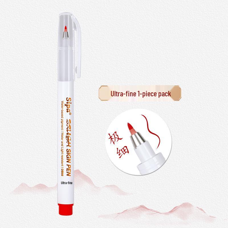 Zhongbai DB5556 Calligraphy and Signature Pen - Elegant Writing & Scripture Practice Tool for Office and Art.
Zhongbai DB5556 Calligraphy and Signature Pen - Elegant Writing & Scripture Practice Tool for Office and Art.