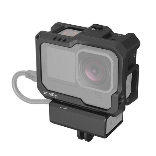 Черная клетка SMALLRIG для Hero12 / Hero11 / Hero 10 / Hero 9 GoPro с 2 креплениями «холодный башмак» для модуля освещения GoPro и обычного микрофона, светодиодная видеолампа -
Черная клетка SMALLRIG для Hero12 / Hero11 / Hero 10 / Hero 9 GoPro с 2 креплениями «холодный башмак» для модуля освещения GoPro и обычного микрофона, светодиодная видеолампа -