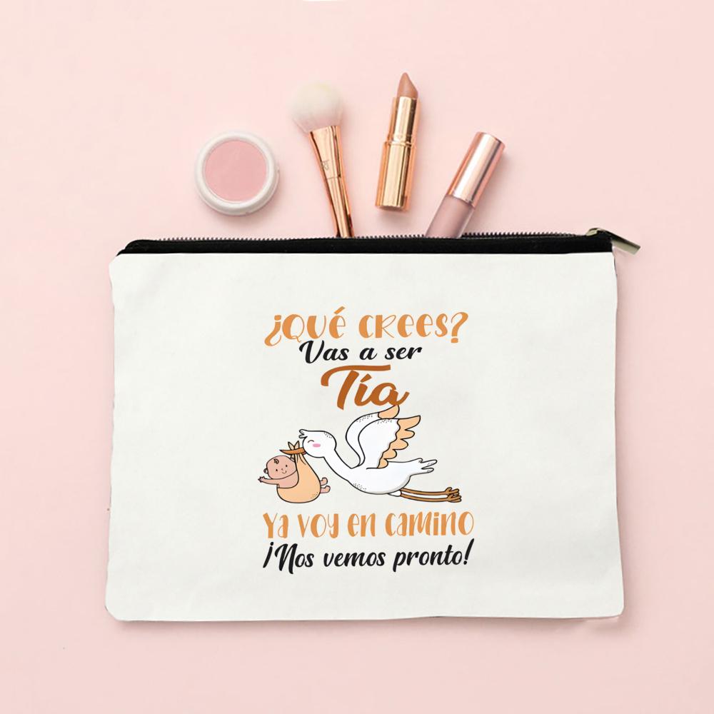You Will Become An Aunt/Grandma Baby on The Road Print Makeup Bags Pregnancy Announcement Cosmetic Bags Baby Reveal for Family
You Will Become An Aunt/Grandma Baby on The Road Print Makeup Bags Pregnancy Announcement Cosmetic Bags Baby Reveal for Family