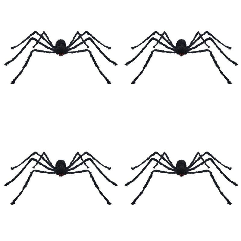 A58Z 4Pcs 50Cm Black Spider Halloween Decoration Haunted House Prop Indoor Outdoor Giant Decor
A58Z 4Pcs 50Cm Black Spider Halloween Decoration Haunted House Prop Indoor Outdoor Giant Decor