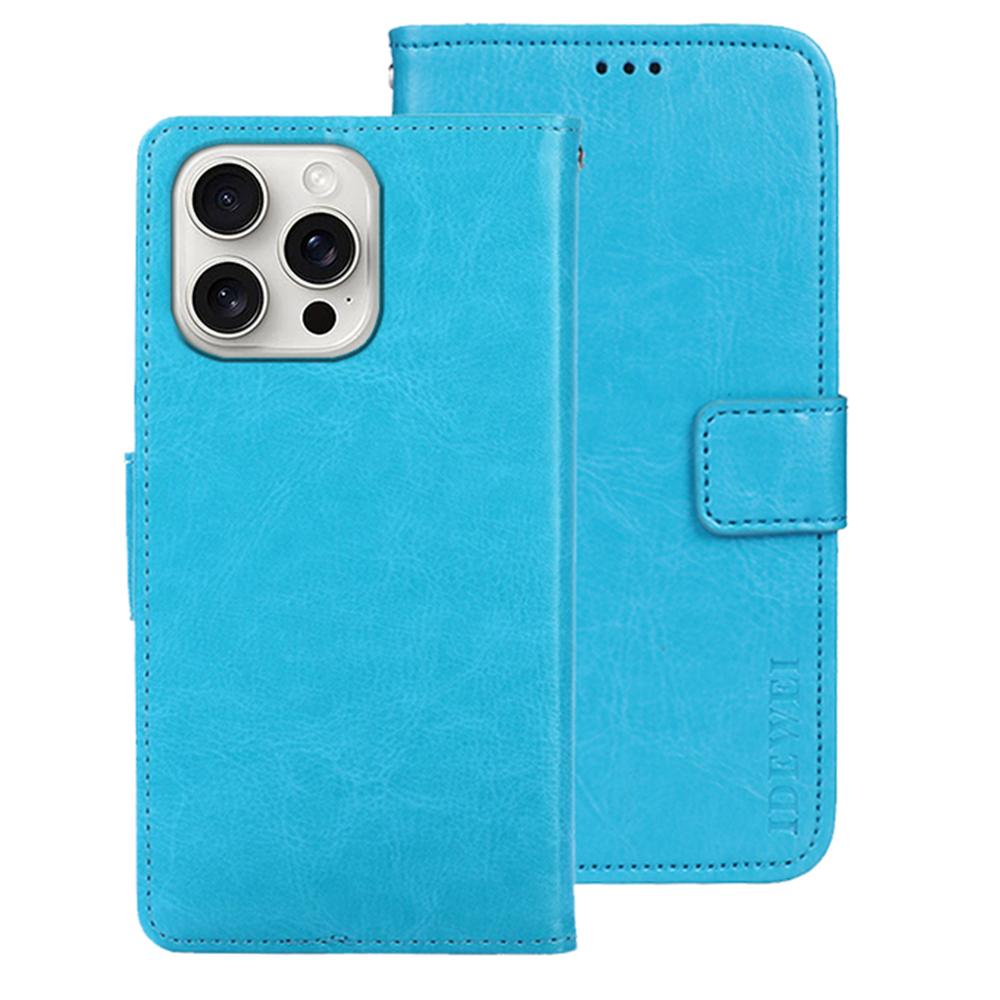 IDEWEI For iPhone 16 Pro Stand Case Crazy Horse Texture Leather Phone Cover D
IDEWEI For iPhone 16 Pro Stand Case Crazy Horse Texture Leather Phone Cover D