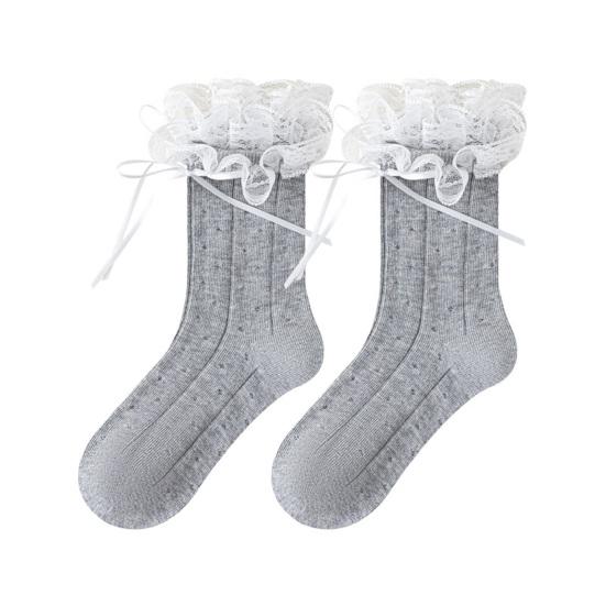 1 Pair Girls Mesh Lace Socks Thin Breathable Crew Socks for Kids Students Cute Bow Cotton Socks Summer Children Socks for School Daily & Sports S серый
1 Pair Girls Mesh Lace Socks Thin Breathable Crew Socks for Kids Students Cute Bow Cotton Socks Summer Children Socks for School Daily & Sports S серый
