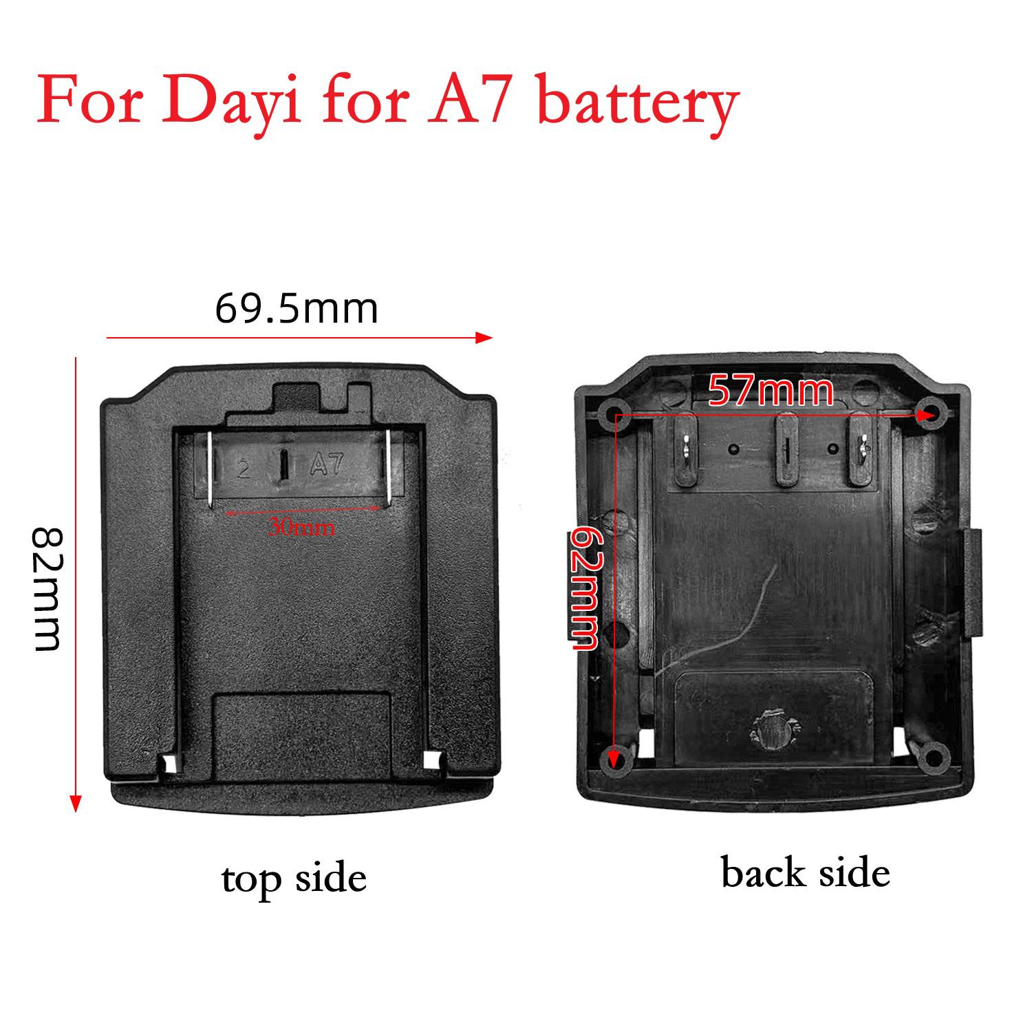 Connector Terminal Block Battery Adapter Holder Compatible with For Dayi For A7 Battery for Power Tools Robotics and RC Toys DIY
Connector Terminal Block Battery Adapter Holder Compatible with For Dayi For A7 Battery for Power Tools Robotics and RC Toys DIY