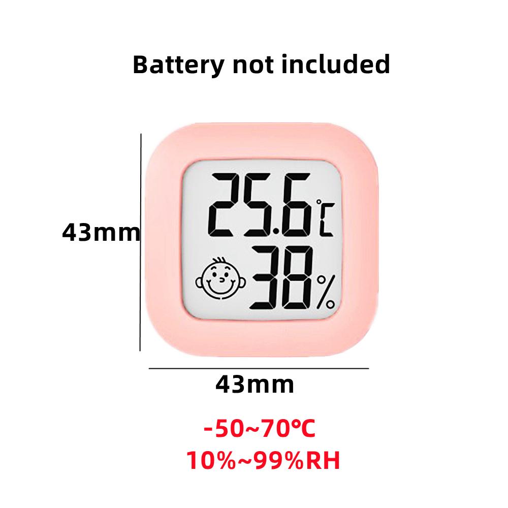 Mini Indoor Thermometer LCD Digital Temperature Room Hygrometer Gauge Sensor Humidity Meter Indoor Thermometer Temperature 0726-F
Mini Indoor Thermometer LCD Digital Temperature Room Hygrometer Gauge Sensor Humidity Meter Indoor Thermometer Temperature 0726-F